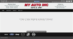 Desktop Screenshot of myautosinc.com